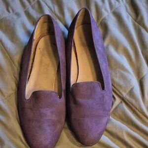 Cobble Cuddlers Purple Suede with Retroflex system sole size 11